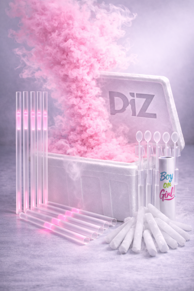 zestaw gender reveal z suchym lodem i flarą - różowy premium.png