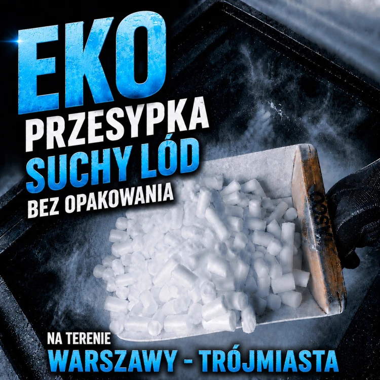 eko przesypka suchy lód