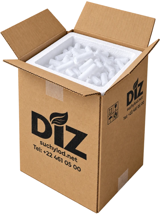 gotowy zestaw wysyłkowy suchy lód 4 kg, styrobox BT1, karton OK-1