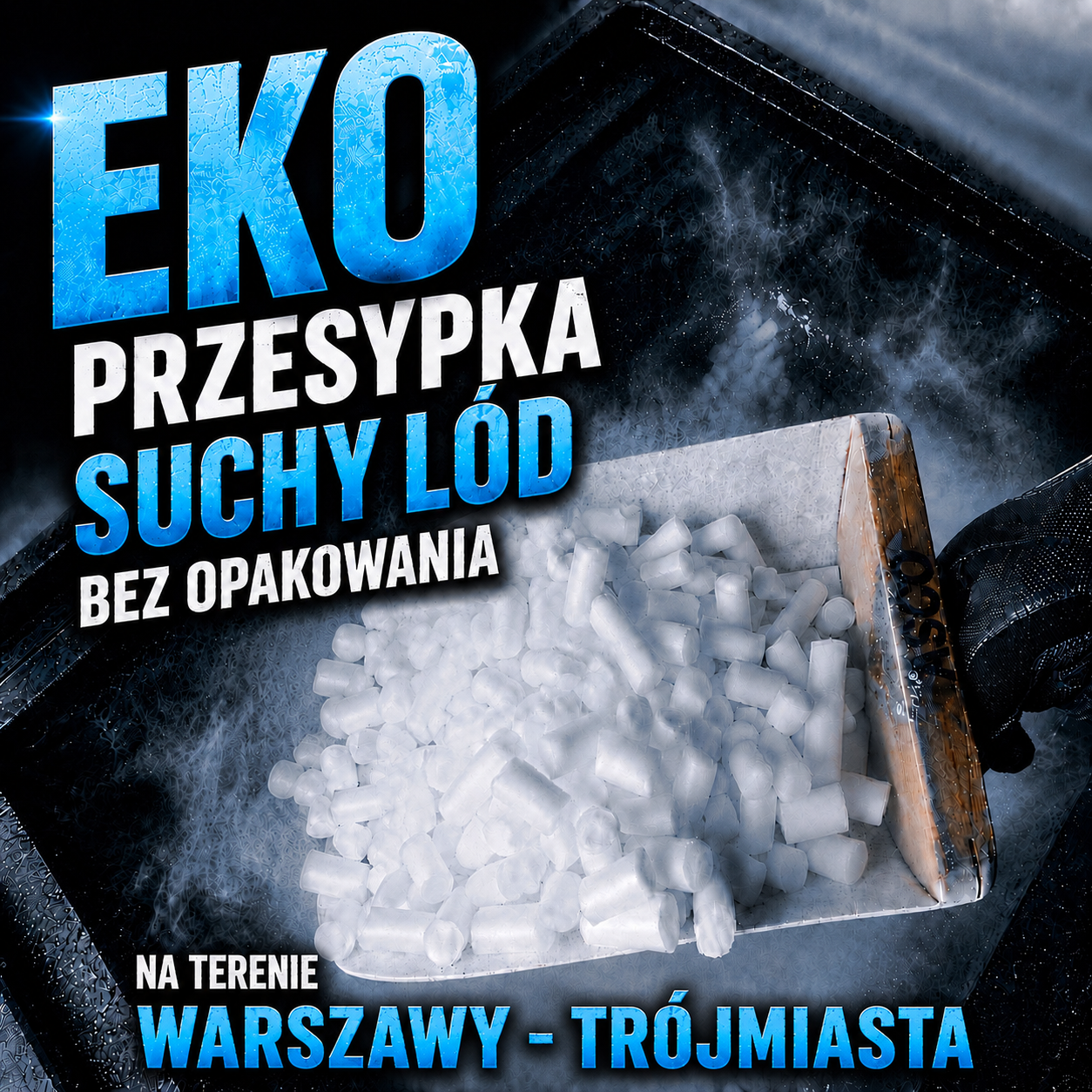 eko przesypka suchy lód
