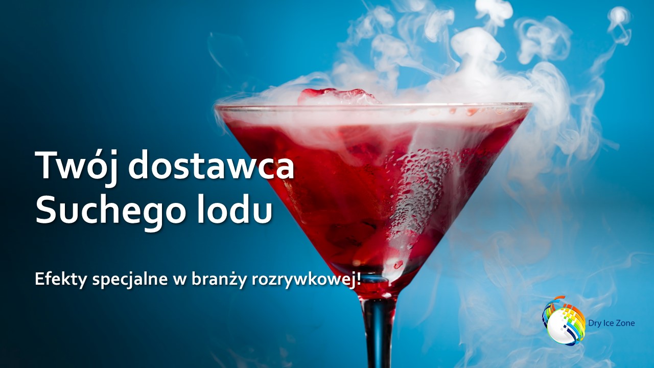 Suchy lód - Branza rozrywkowa